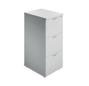 Jemini 3 Drw Filing Cab White