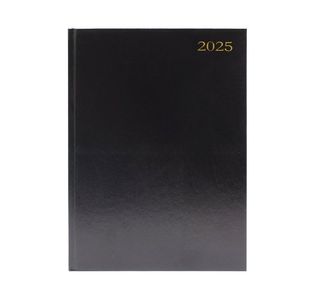 Desk Diary DPP A4 Black 2025