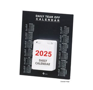 Daily Tear Off Desk Calendar 2025