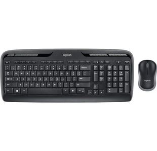 Logitech Wireless Combo Mk330 Black