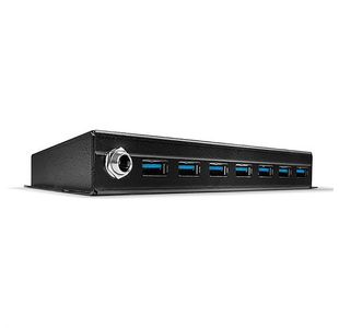 Lindy 7 Port USB 3.0 Metal Hub Blk