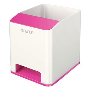 Leitz WOW Sound Boostr Pen Hldr Pink