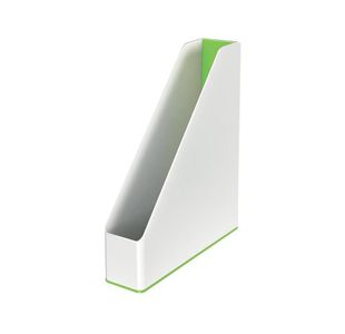 Leitz WOW Mag File White/Green