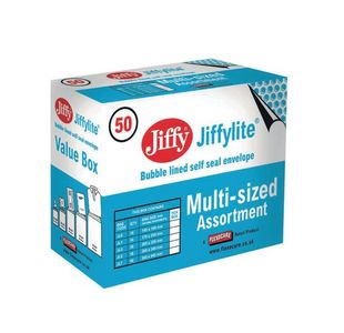 Jiffy Bags Gold Asst Pk50 9750Pb390