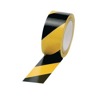 Marland Vinyl Tape Hazard Yellow/Black