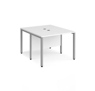 Maestro 25 bench straight desks 1200mm