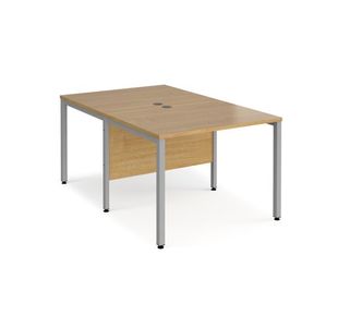 Maestro 25 bench straight desks 1600mm