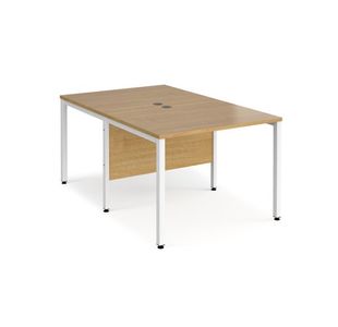 Maestro 25 bench straight desks 1600mm