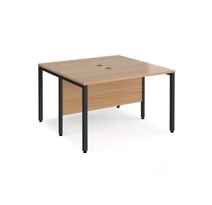 Maestro 25 bench straight desks 1200mm