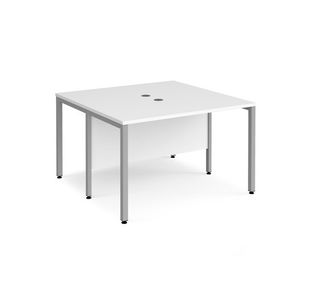 Maestro 25 bench straight desks 1200mm