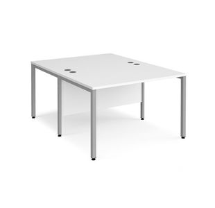 Maestro 25 bench straight desks 1600mm