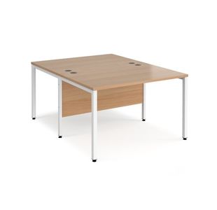 Maestro 25 bench straight desks 1600mm