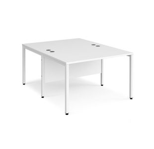 Maestro 25 bench straight desks 1600mm