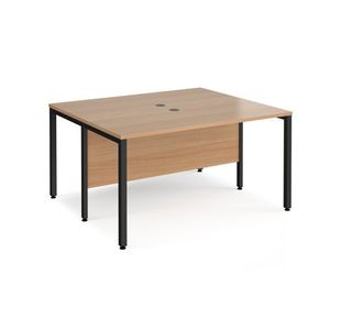 Maestro 25 bench straight desks 1200mm