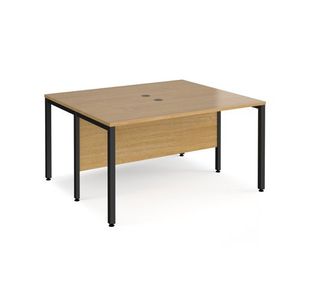 Maestro 25 bench straight desks 1200mm