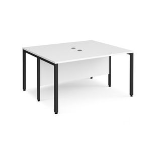 Maestro 25 bench straight desks 1200mm