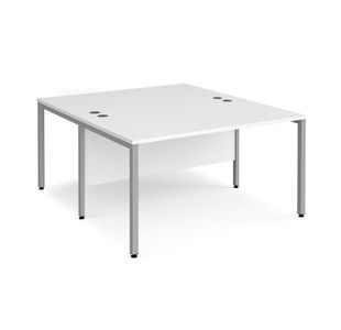 Maestro 25 bench straight desks 1600mm