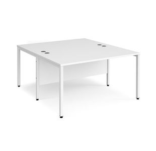 Maestro 25 bench straight desks 1600mm