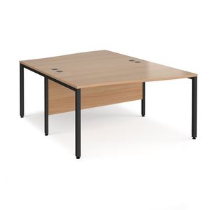 Maestro 25 bench back to back wave desks