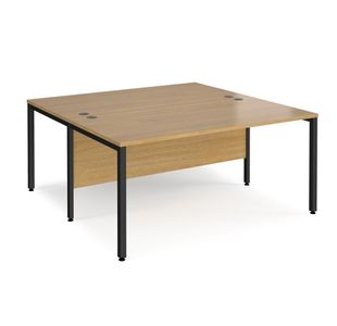 Maestro 25 bench straight desks 1600mm