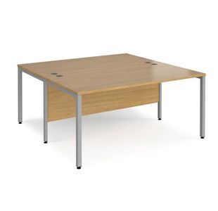 Maestro 25 bench straight desks 1600mm