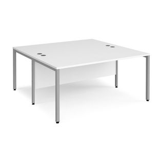 Maestro 25 bench straight desks 1600mm