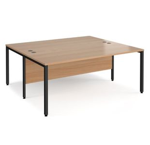 Maestro 25 bench straight desks 1600mm