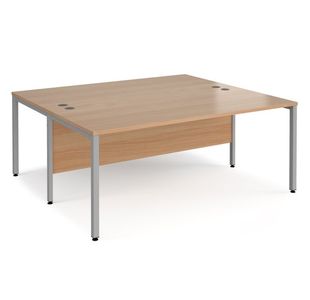 Maestro 25 bench straight desks 1600mm