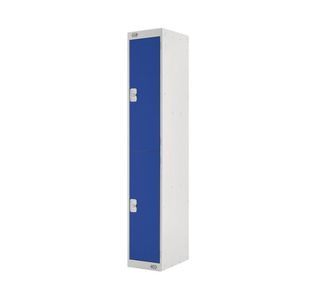 Two Compartment Locker 300 Blue