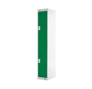 Ff 2 Door Locker Green Door 300Mm