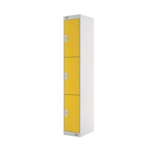 Ff 3 Door Locker Yellow Door 300Mm