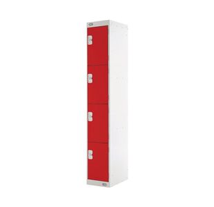 Ff 4 Door Locker Red Door 300Mm