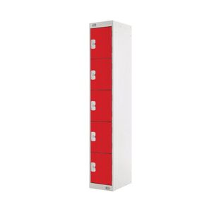 Ff 5 Door Locker Red Door 300Mm