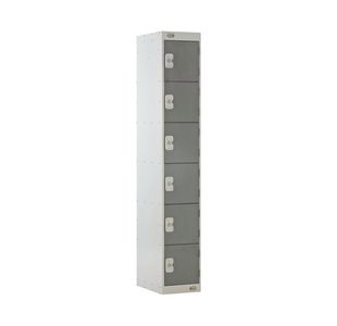 Ff 6 Door Locker Dark Grey Door 300Mm