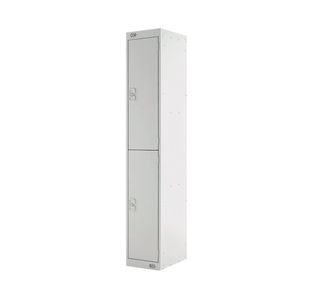 Ff 2 Door Locker Light Grey Door 450Mm