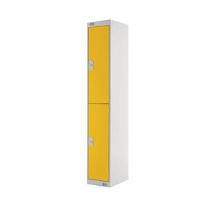 Ff 2 Door Locker Yellow Door 450Mm