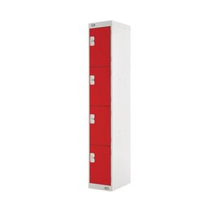 Ff 4 Door Locker Red Door 450Mm