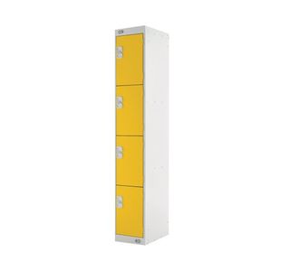 Ff 4 Door Locker Yellow Door 450Mm