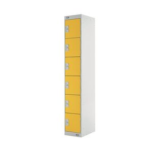 Ff 6 Door Locker Yellow Door 450Mm