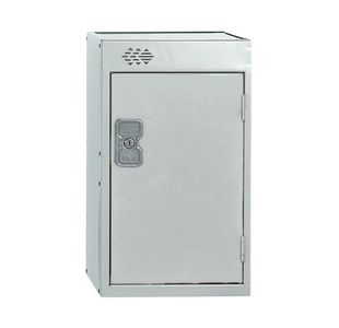 One Comp Quarto Locker 300x300 Grey