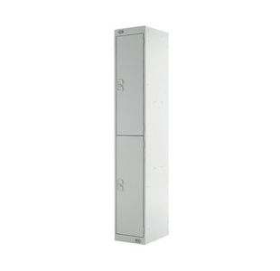 Express Standard Locker 2 Door Grey