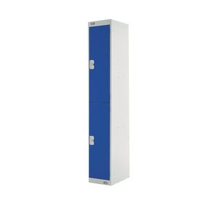 Two Comp Express Std Locker Blue