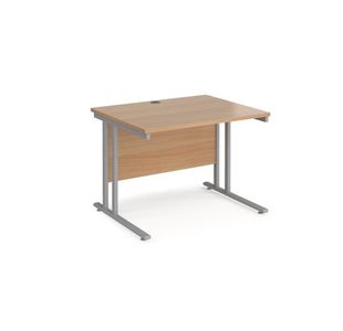 Maestro 25 cantilever 800mm deep desk