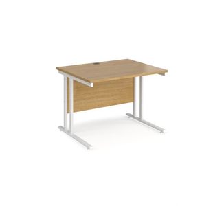 Maestro 25 cantilever 800mm deep desk