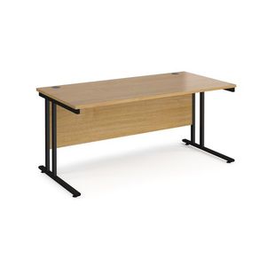 Maestro 25 cantilever 800mm deep desk