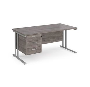 Maestro 25 cantilever 800mm desk 3d ped