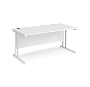 Maestro 25 cantilever 800mm deep desk