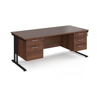 Maestro 25 Cant 800Mm Deep Desk 2&3D Ped