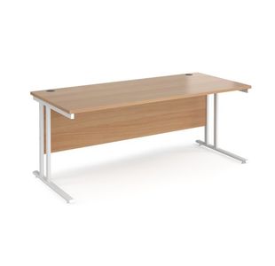 Maestro 25 cantilever 800mm deep desk