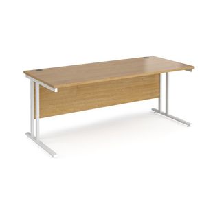 Maestro 25 cantilever 800mm deep desk